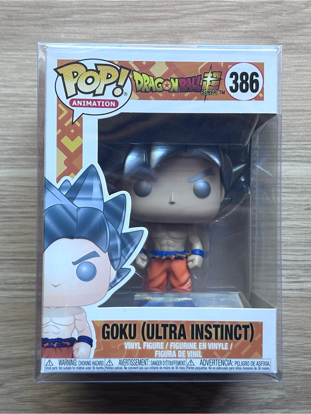 Funko Pop! Goku (Ultra Instinct) Dragon Ball #386